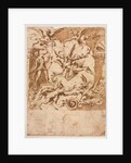 Grotesque with a Satyr Feeding a Dragon, c. 1565/1588 by Marco Marchetti