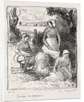 Group of Peasants, c. 1896 by Camille Pissarro