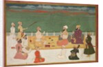 Group Portrait of Rajas Surrounded by the Courtly Retinue, c. 1700-20 by Unknown
