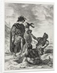 Hamlet: Hamlet and Horatio with the Grave Diggers, 1843 by Eugène Delacroix