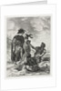 Hamlet: Hamlet and Horatio with the Grave Diggers, 1843 by Eugène Delacroix