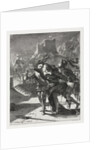 Hamlet: Hamlet Rushes to Follow the Ghost of his Father, 1835 by Eugène Delacroix
