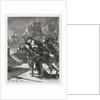 Hamlet: Hamlet Rushes to Follow the Ghost of his Father, 1835 by Eugène Delacroix