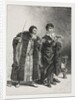 Hamlet: Polonius and Hamlet, 1834 by Eugène Delacroix