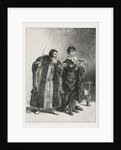 Hamlet: Polonius and Hamlet, 1834 by Eugène Delacroix