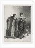 Hamlet: Polonius and Hamlet, 1834 by Eugène Delacroix