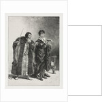 Hamlet: Polonius and Hamlet, 1834 by Eugène Delacroix