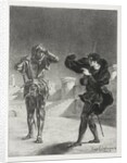 Hamlet: The Phantom on the Terrace, 1843 by Eugène Delacroix