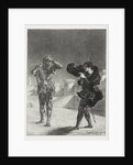 Hamlet: The Phantom on the Terrace, 1843 by Eugène Delacroix