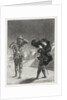 Hamlet: The Phantom on the Terrace, 1843 by Eugène Delacroix