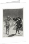 Hamlet: The Phantom on the Terrace, 1843 by Eugène Delacroix