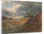 Hampstead Heath, 1800s by John Constable (imitator of)