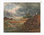 Hampstead Heath, 1800s by John Constable (imitator of)