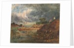 Hampstead Heath, 1800s by John Constable (imitator of)