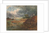 Hampstead Heath, 1800s by John Constable (imitator of)