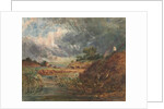 Hampstead Heath, 1800s by John Constable (imitator of)