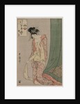 Hanaogi of Ogiya from the series Picture Puzzles, c. 1797 by Kitagawa Utamaro