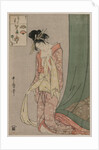Hanaogi of Ogiya from the series Picture Puzzles, c. 1797 by Kitagawa Utamaro