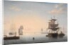 Harbor of Boston, with the City in the Distance, c. 1846-1847 by Fitz Henry Lane