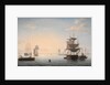 Harbor of Boston, with the City in the Distance, c. 1846-1847 by Fitz Henry Lane
