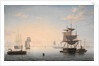 Harbor of Boston, with the City in the Distance, c. 1846-1847 by Fitz Henry Lane