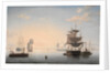 Harbor of Boston, with the City in the Distance, c. 1846-1847 by Fitz Henry Lane