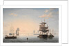 Harbor of Boston, with the City in the Distance, c. 1846-1847 by Fitz Henry Lane