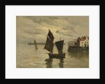 Harbor Scene, undated by Frank Boggs