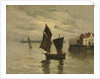 Harbor Scene, undated by Frank Boggs
