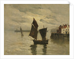 Harbor Scene, undated by Frank Boggs