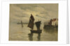 Harbor Scene, undated by Frank Boggs