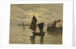 Harbor Scene, undated by Frank Boggs