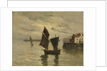 Harbor Scene, undated by Frank Boggs