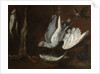 Hare, Spoonbill, and Fish, mid-1600s by Unknown