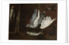 Hare, Spoonbill, and Fish, mid-1600s by Unknown