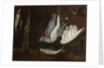 Hare, Spoonbill, and Fish, mid-1600s by Unknown