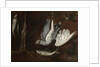 Hare, Spoonbill, and Fish, mid-1600s by Unknown