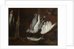 Hare, Spoonbill, and Fish, mid-1600s by Unknown