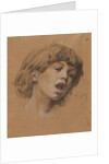 Head of a Boy Singing, c. 1898 by Luc-Olivier Merson