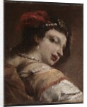 Head of a Woman, c. 1739 by Antonio Guardi