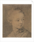 Head of a Young Girl Turning toward the Right, 1758? by François Hubert Drouais (attributed to)