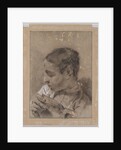 Head of a Young Man in Profile with a Book, c. 1730/40s by Giovanni Battista Piazzetta