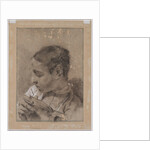 Head of a Young Man in Profile with a Book, c. 1730/40s by Giovanni Battista Piazzetta