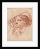 Head of a Young Woman, c. 1785 by Jean-Baptiste Greuze