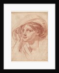 Head of a Young Woman, c. 1785 by Jean-Baptiste Greuze