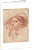 Head of a Young Woman, c. 1785 by Jean-Baptiste Greuze