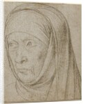 Head of an Old Woman, c. 1500 by Hans Holbein