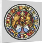 Heraldic Roundel with Arms of the Canton of Zürich, 1593 by Hans Rütter