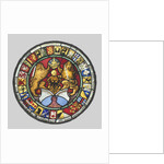 Heraldic Roundel with Arms of the Canton of Zürich, 1593 by Hans Rütter