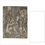 Hercules Driving Envy from the Temple of the Muses, 1522-24 by Ugo da Carpi